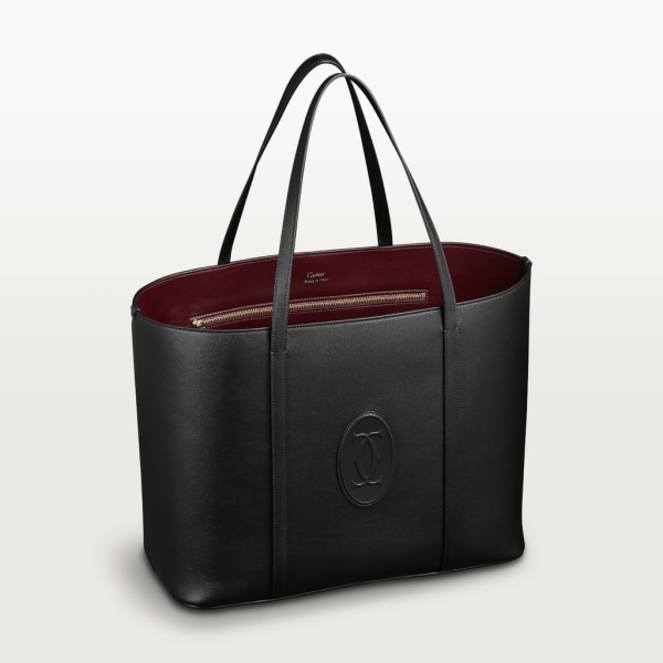 カルティエ マスト ドゥ カルティエ トートバッグ ブラック | SM MUST DE CARTIER TOTE BAG Black