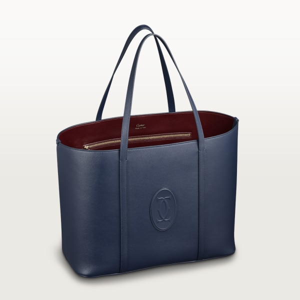 カルティエ マスト ドゥ カルティエ トートバッグ ミッドナイトブルー | SM MUST DE CARTIER TOTE BAG Midnight Blue