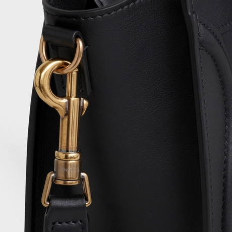 セリーヌ ラゲージ ナノ スムースカーフスキン ブラック | celine nano luggage bag in smooth calfskin black バッグ留め具