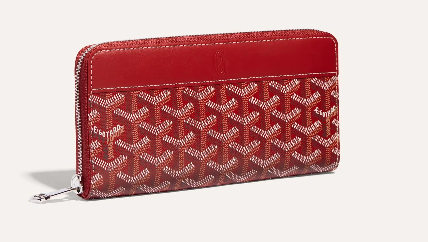 ゴヤール 長財布 マティニョンGM　ウォレット レッド | Goyard Matignon GM Wallet Red