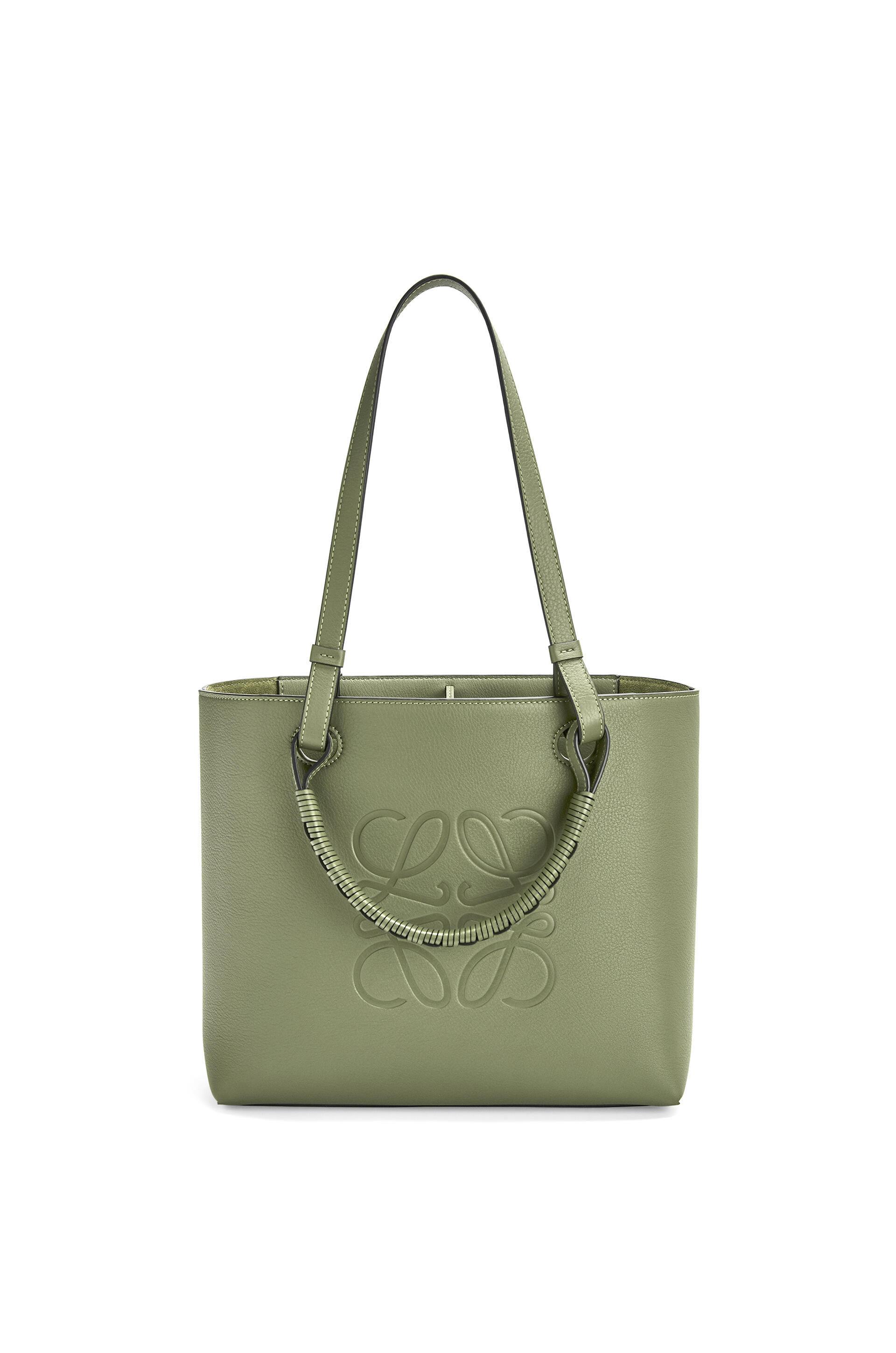 ロエベ アナグラムトート スモール (クラシックカーフ) ローズマリー | Loewe Anagram Tote Classic Calf Rosemary