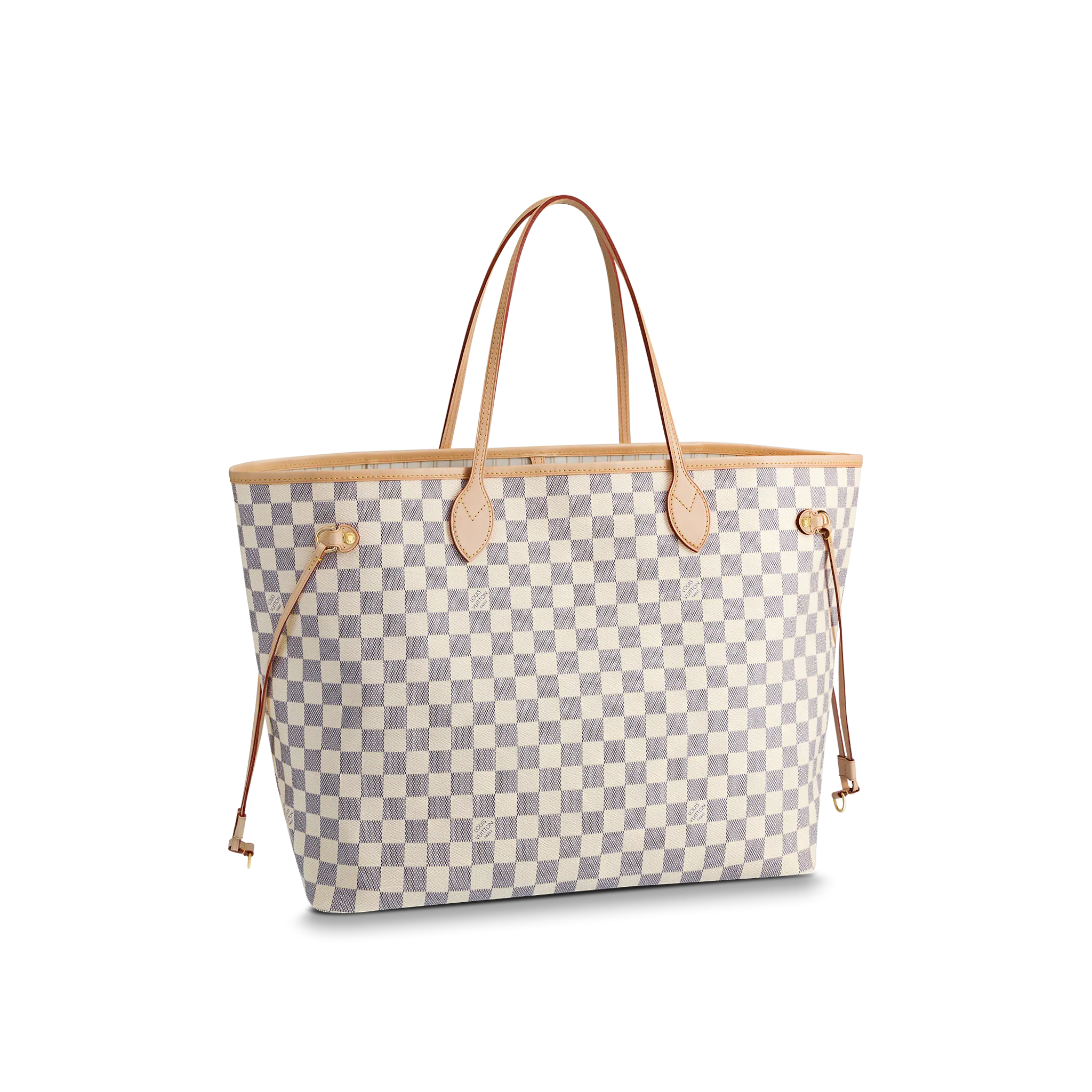 ネヴァーフル GM ダミエ アズール ベージュ| Never Full GM Damier Azur Beige