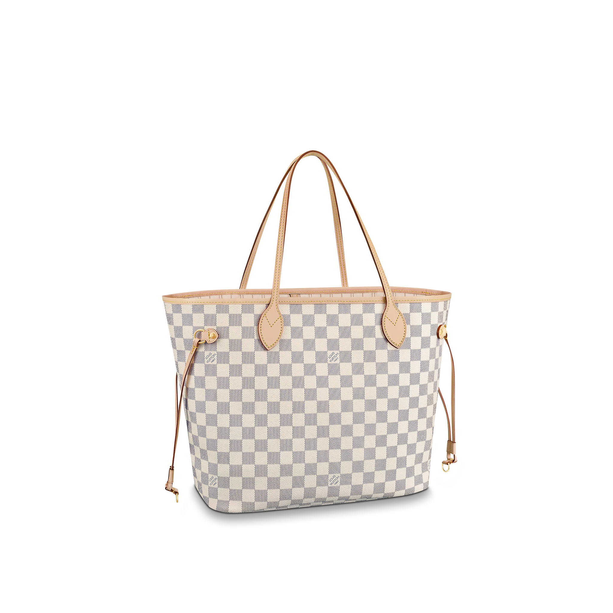 ネヴァーフル MM ダミエ アズール ベージュ | Never Full MM Damier Azur Beige